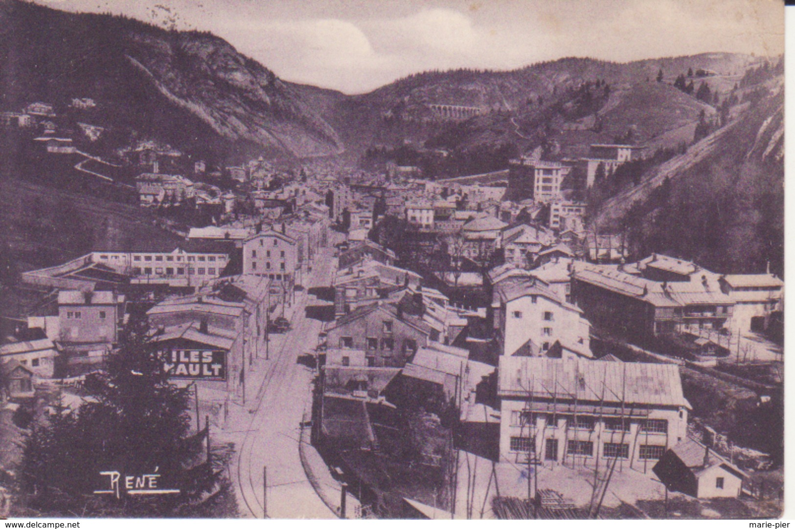 Morez Du Jura. Vue Générale, Vue Du Haut De Morez - Morez