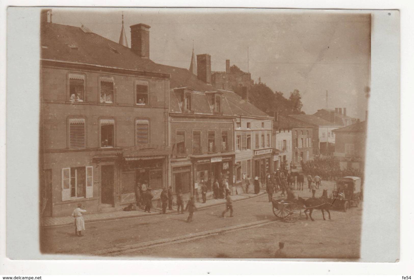 ° 08 ° WW1 ° ARGONNE ° 08 ° GRANPRE - LA PLACE DU MARCHE ° CARTE PHOTO ALLEMANDE ° - Autres & Non Classés