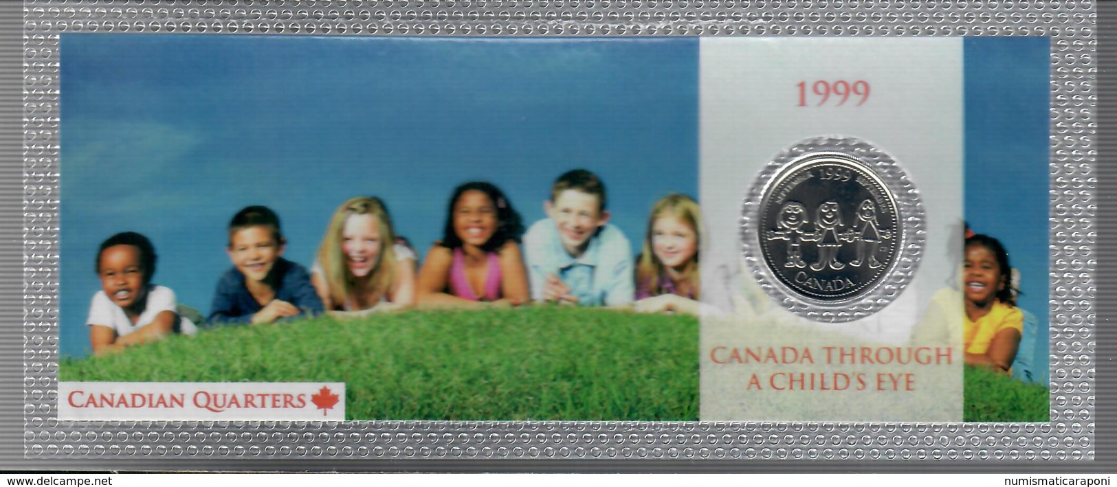 Canada 1999 1/4 $ Through A Child's Eye - Canada