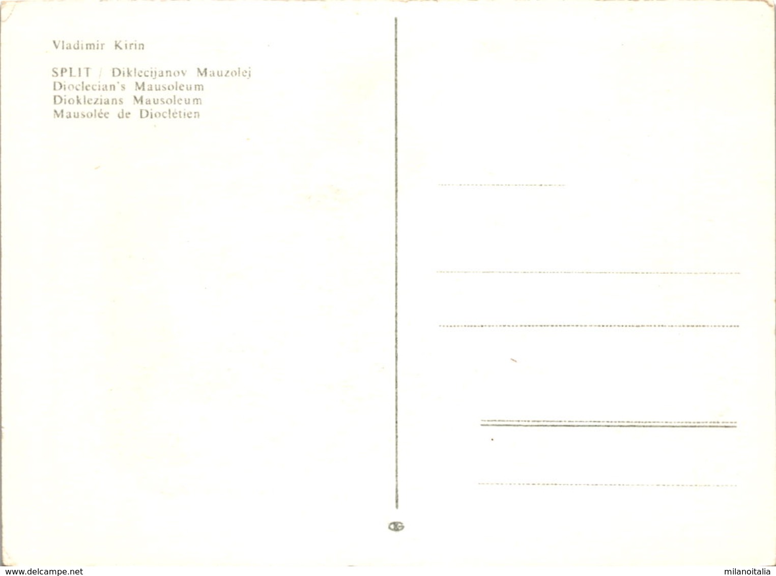 Split - Diokl. Mauzolej - Vladimir Kirin - Kroatien