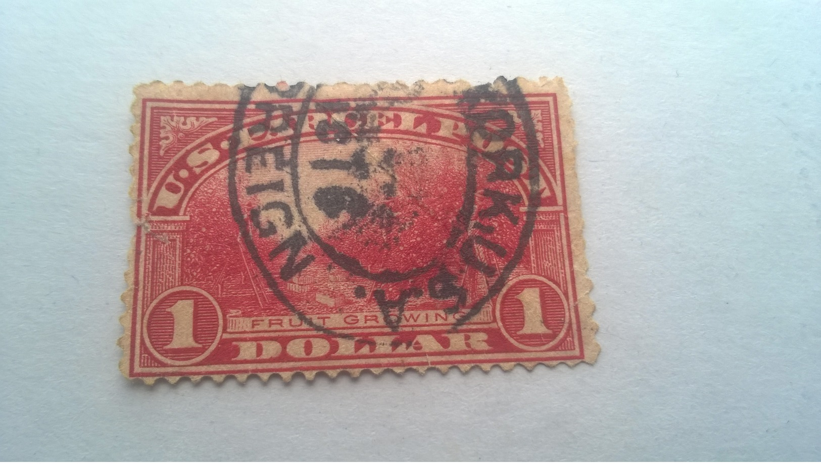 1912/13 USA Paketmarken - Gebruikt