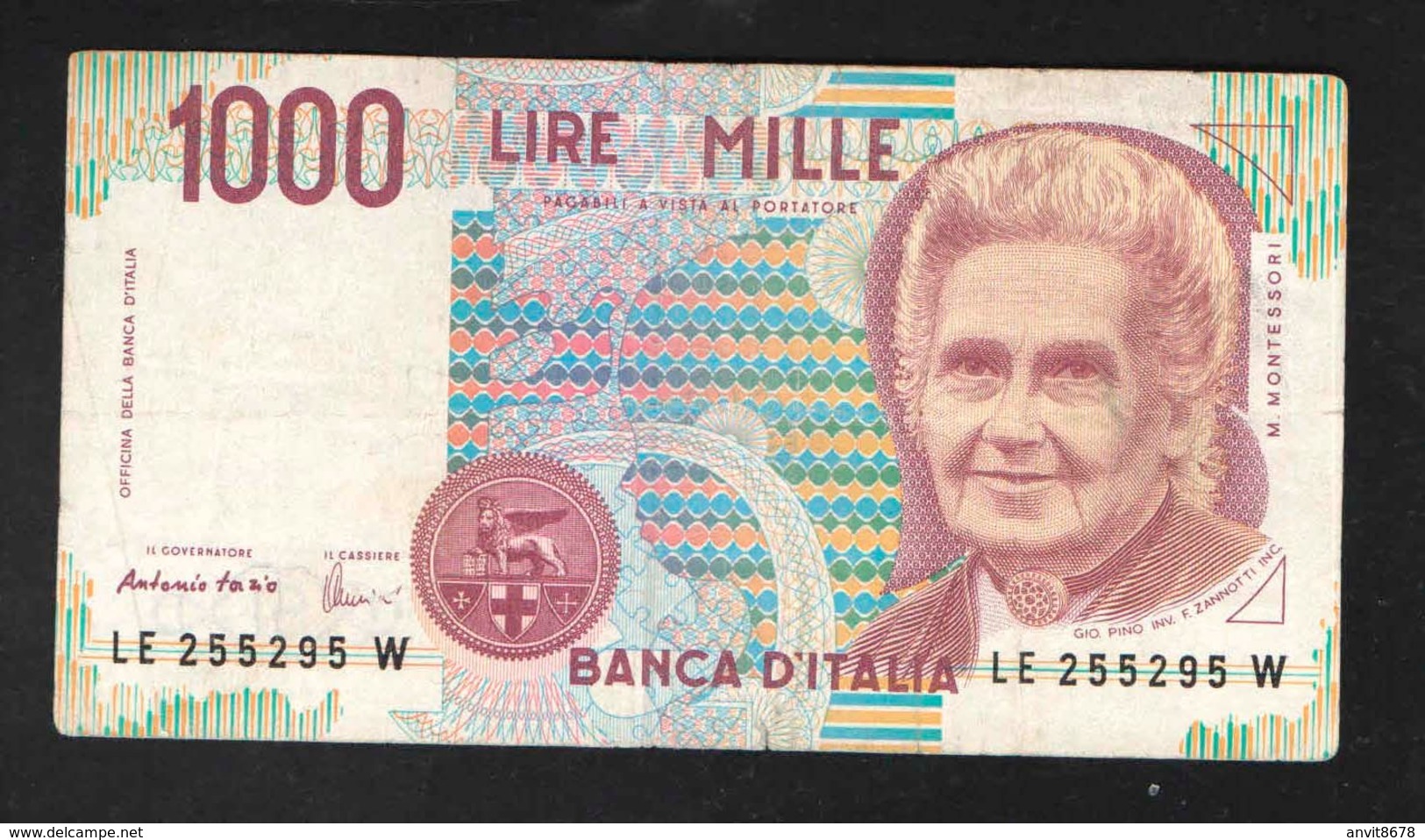 ITALY  1000  LIRE    1990 - 1000 Lire