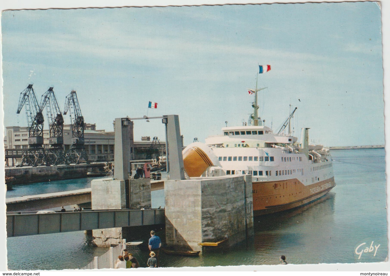 R: Manche :  CHERBOURG :   Bateau  Thorensen  Car  Ferries - Viking ! , En  Gare - Cherbourg