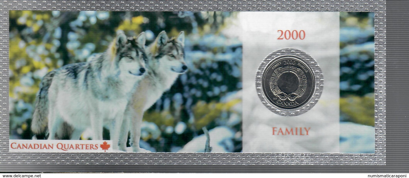 Canada 2000 1/4 $ Family - Canada