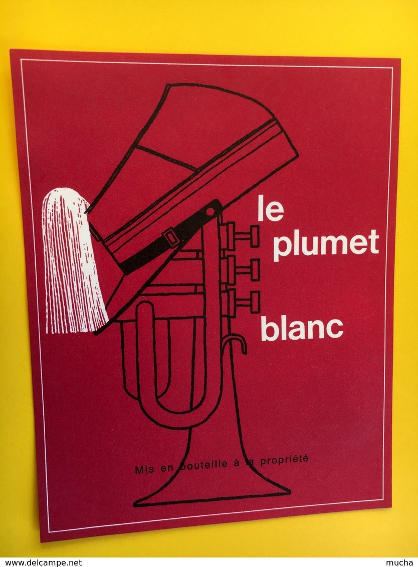 8773 - Le Plumet Blanc  3 étiquettes - Muziek & Instrumenten
