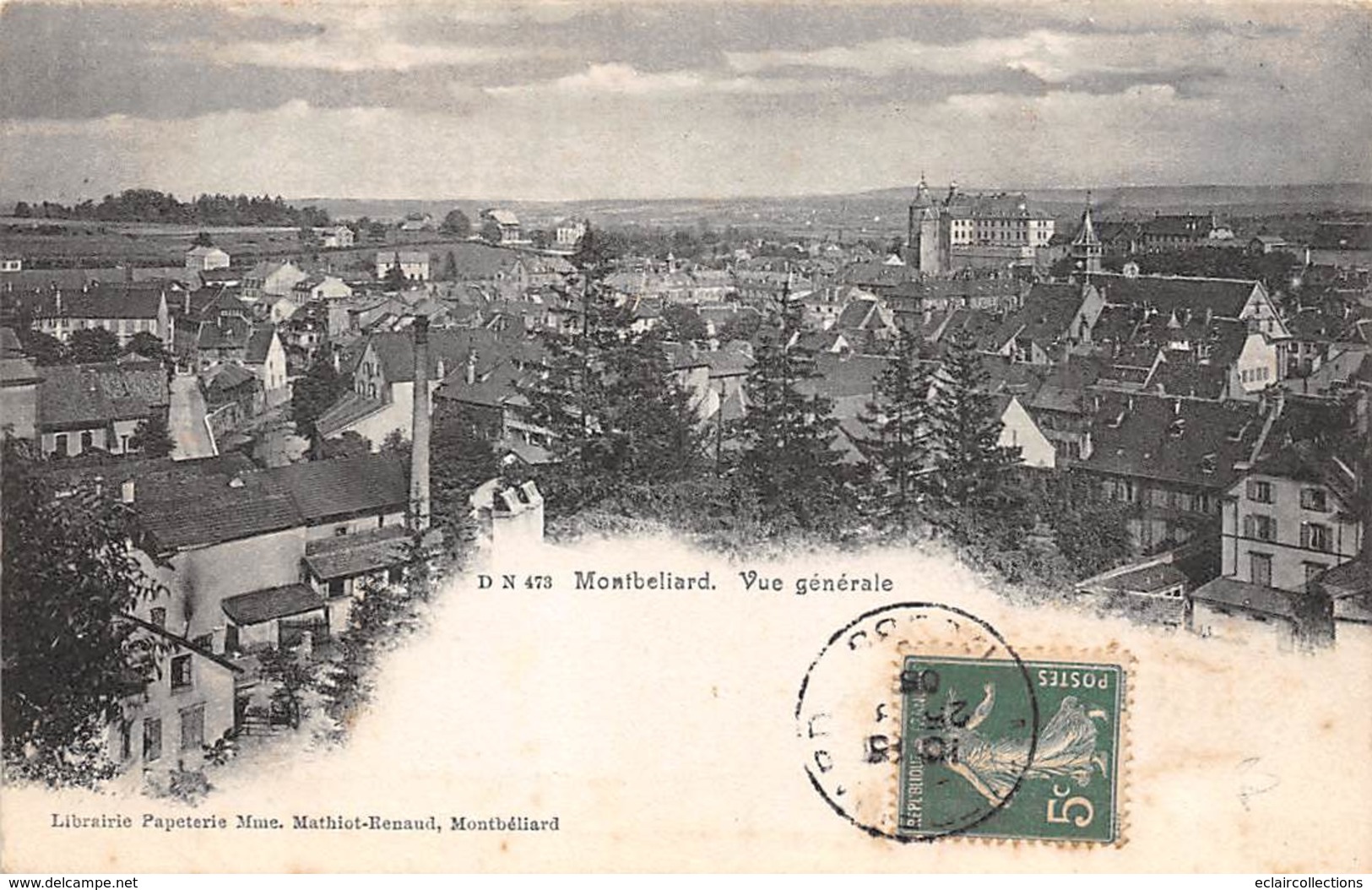 Montbéliard        25            Vue Générale   DN473    (Voir Scan) - Montbéliard