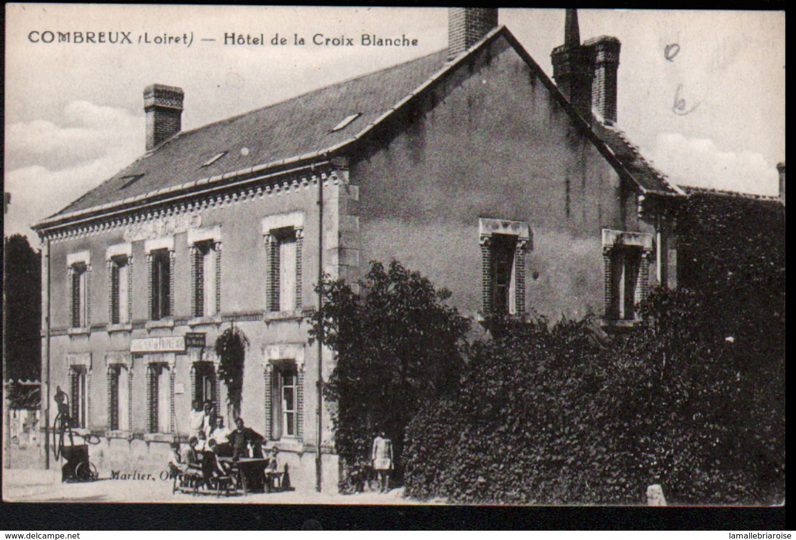 45, Combreux, Hotel De La Croix Blanche - Autres & Non Classés