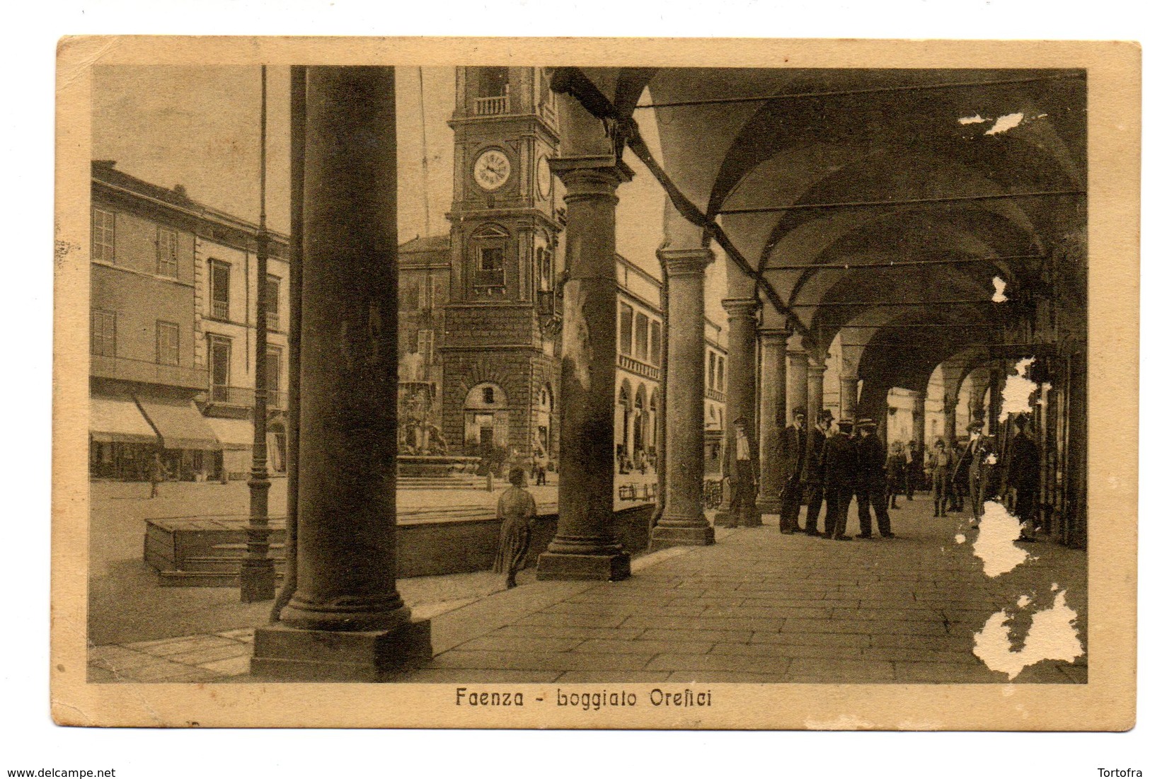 FAENZA  LOGGIATO OREFICI     1916 - Faenza