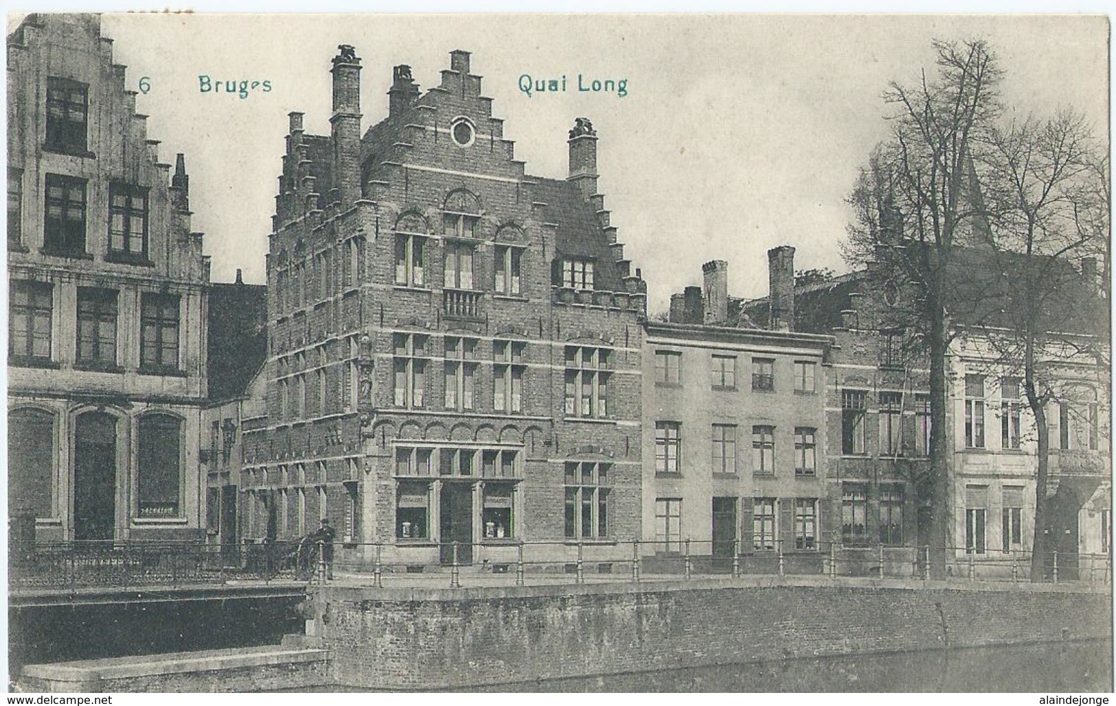 Brugge - Bruges - 6 - Quai Long -1910 - Brugge