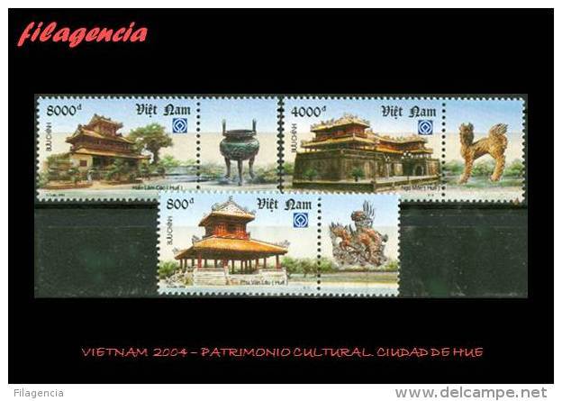 ASIA. VIETNAM MINT. 2004 PATRIMONIO CULTURAL. ANTIGUA CIUDAD DE HUE - Vietnam