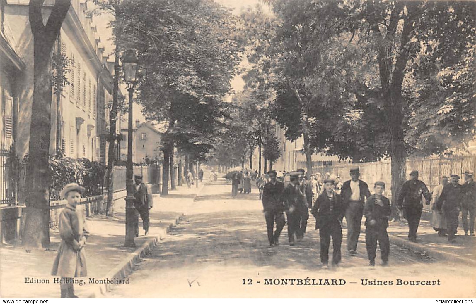 Montbéliard     25    Usine Bourcart    (Voir Scan) - Montbéliard