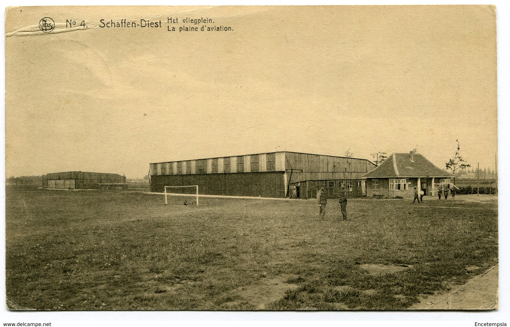 CPA - Carte Postale - Belgique - Schaffen - Diest - La Plaine D'Aviation - 1924 (M8362) - Diest