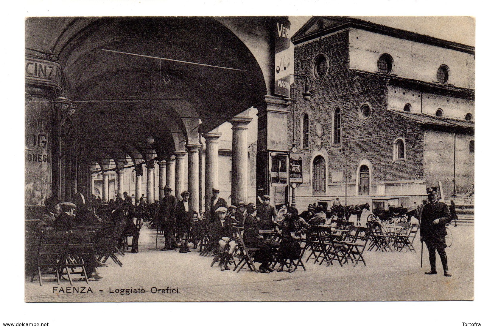 FAENZA  LOGGIATO OREFICI       1931 - Faenza