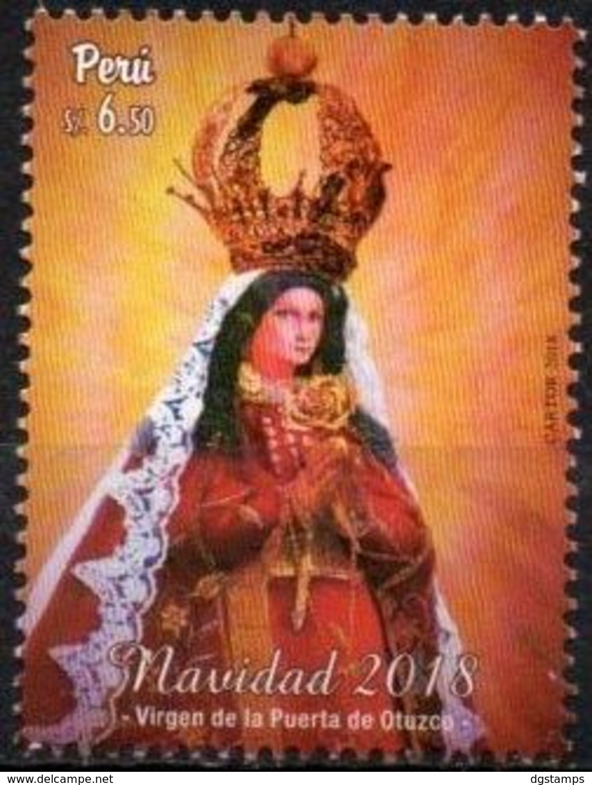Peru 2019 ** Navidad 2018. Virgen De La Puerta De Otuzco. Christmas 2018. Virgin Of The Otuzco Gate. - Perù