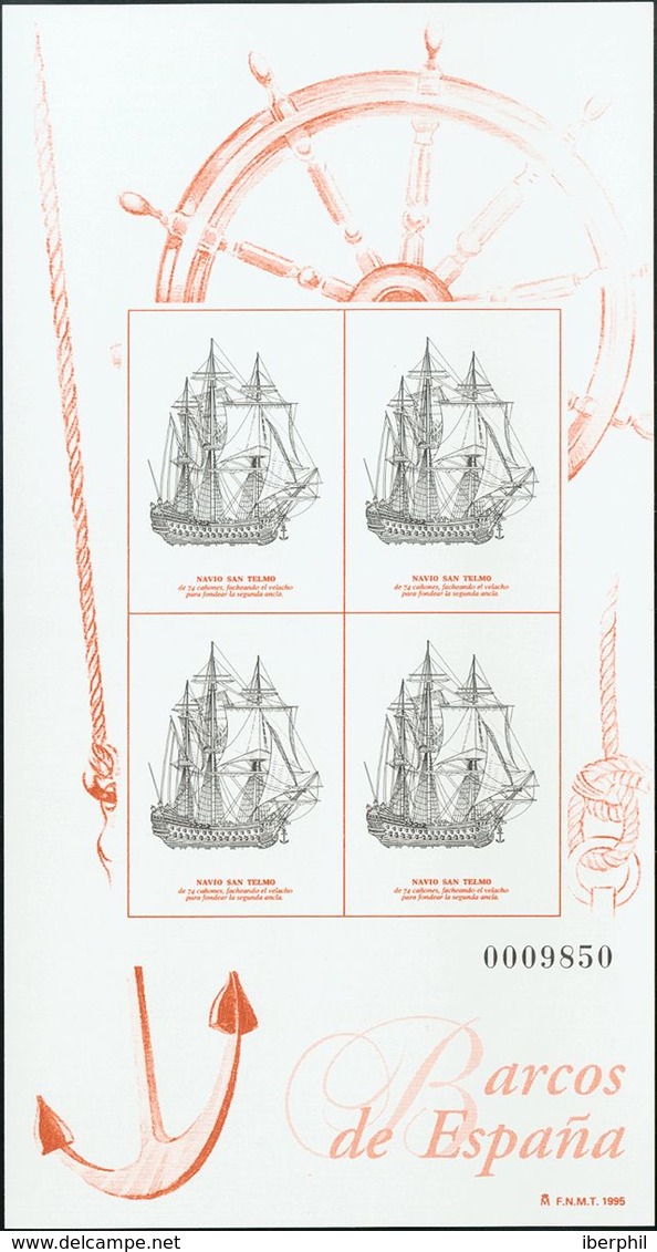 **. 1995. Pruebas De Lujo. BARCOS. MAGNIFICAS. - Autres & Non Classés