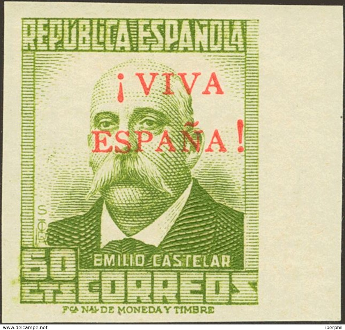 *5As, 7As, 16As. 1936. 5 Cts Castaño, 10 Cts Verde Y 60 Cts Verde Oliva, Bordes De Hoja. VALORES COMPLEMENTARIOS. MAGNIF - Otros & Sin Clasificación