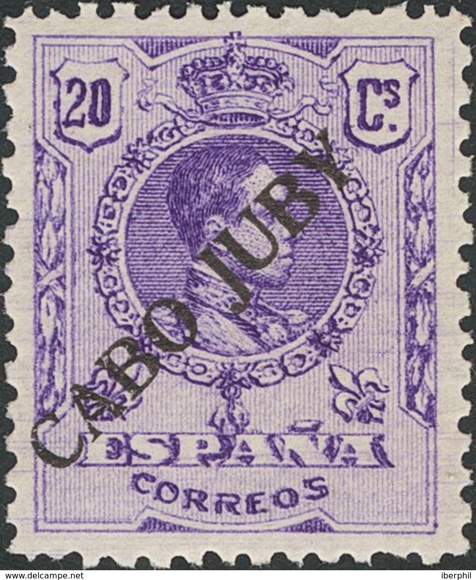 **20, 21. 1922. 2 Cts Castaño Claro Y 20 Cts Violeta (valores Clave). Centrajes Excepcionales. MAGNIFICOS Y MUY RAROS. C - Andere & Zonder Classificatie