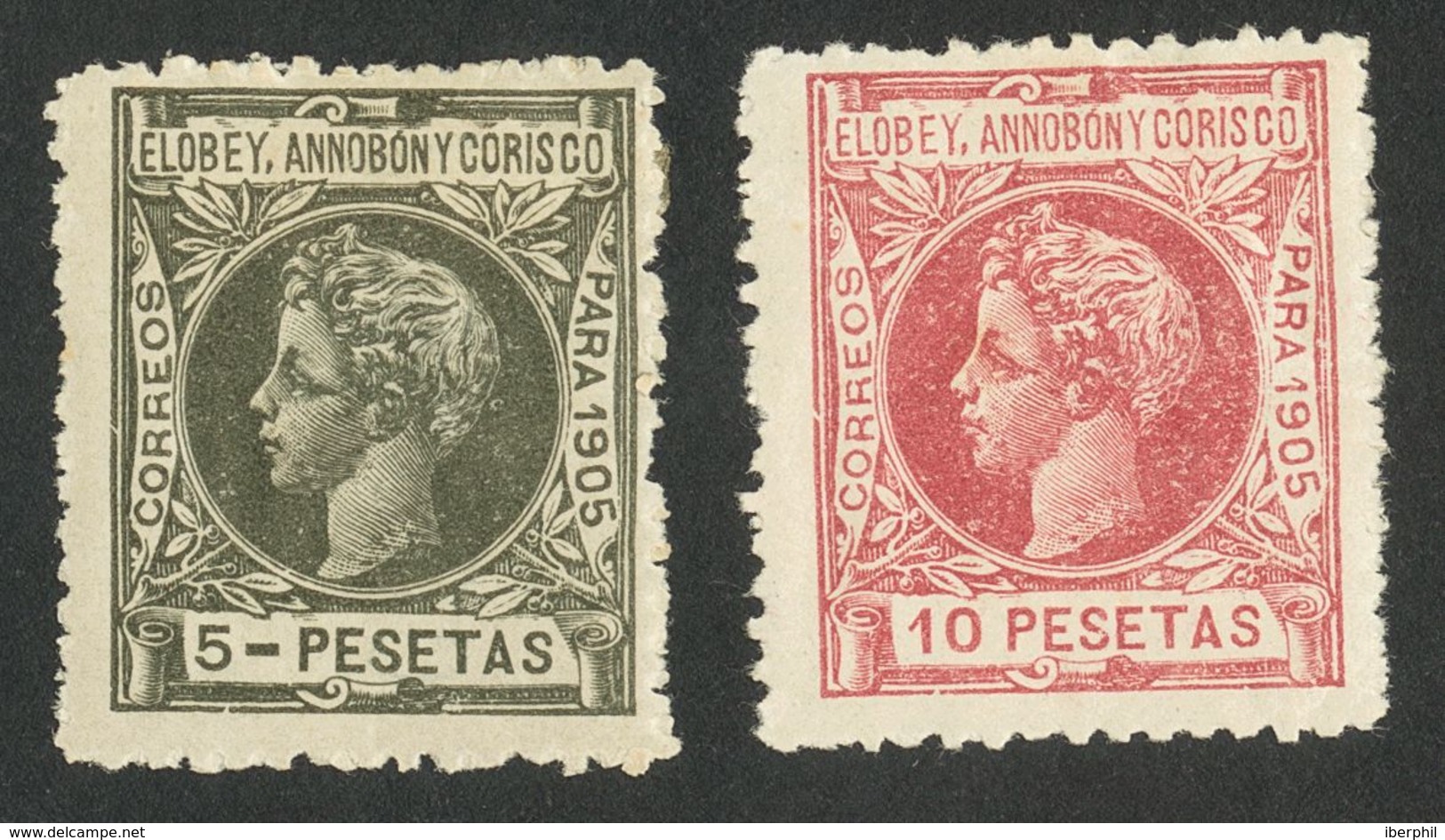 *19/34. 1905. Serie Completa (mayoría NºA000.000). MAGNIFICA. Edifil 2018: +1.150 Euros - Other & Unclassified