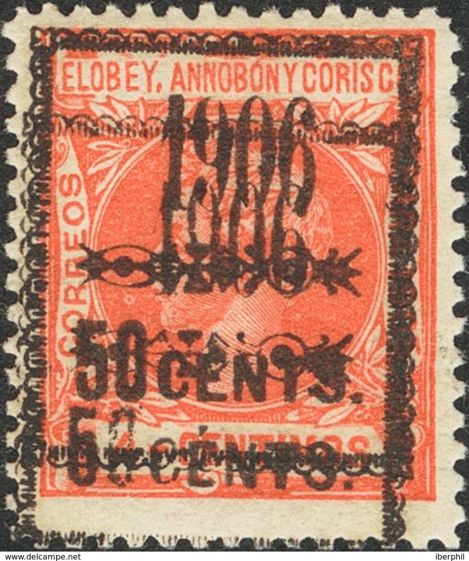 *34Aahh,34Bhh,34Cahh,34Dhh. 1906. Serie Completa. Variedad SOBRECARGA DOBLE. MAGNIFICA. Edifil 2018: 199 Euros - Otros & Sin Clasificación