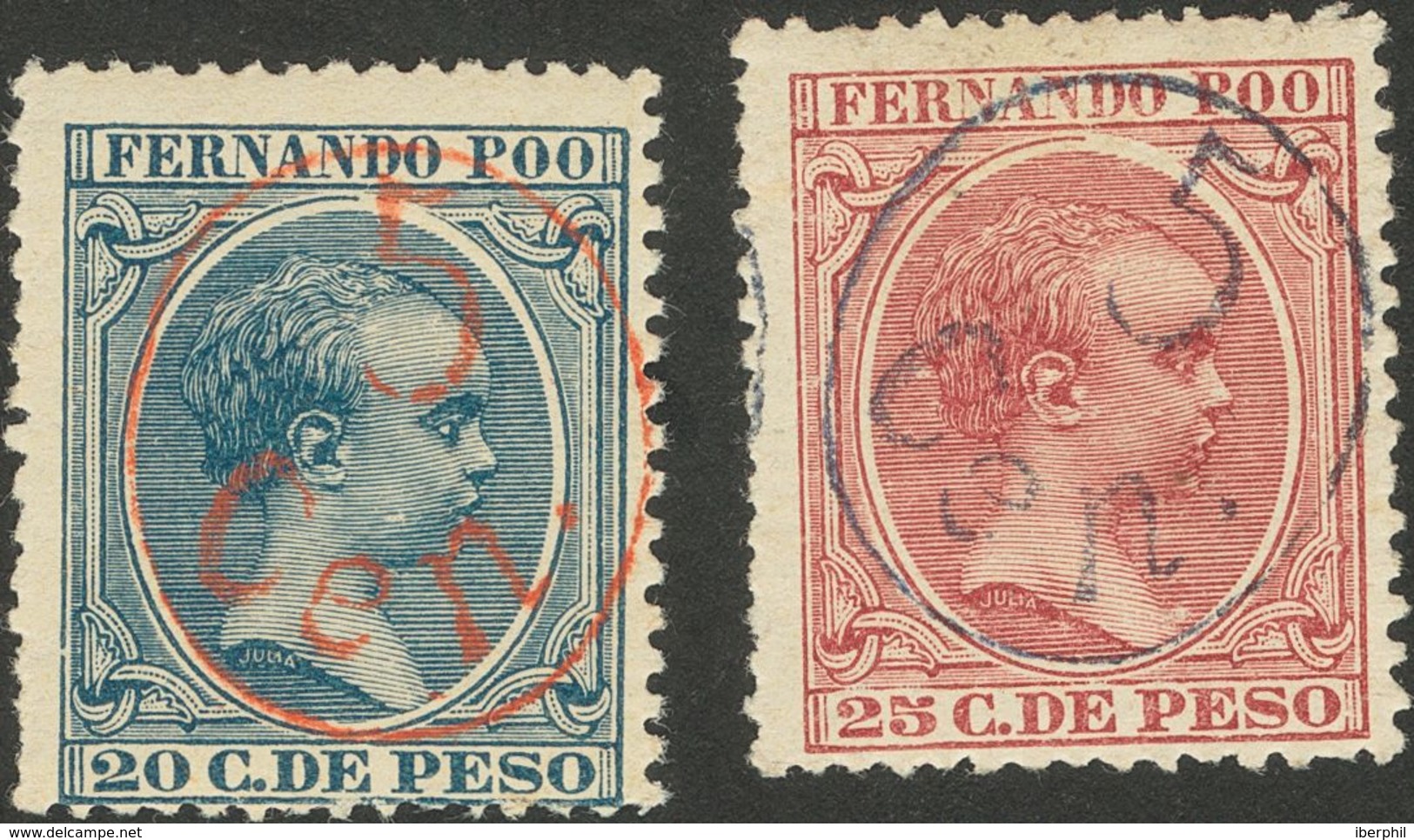 *40/40J. 1896. Serie Completa. MAGNIFICA Y MUY RARA. Cert. CEM. Edifil 2018: 1.560 Euros - Otros & Sin Clasificación