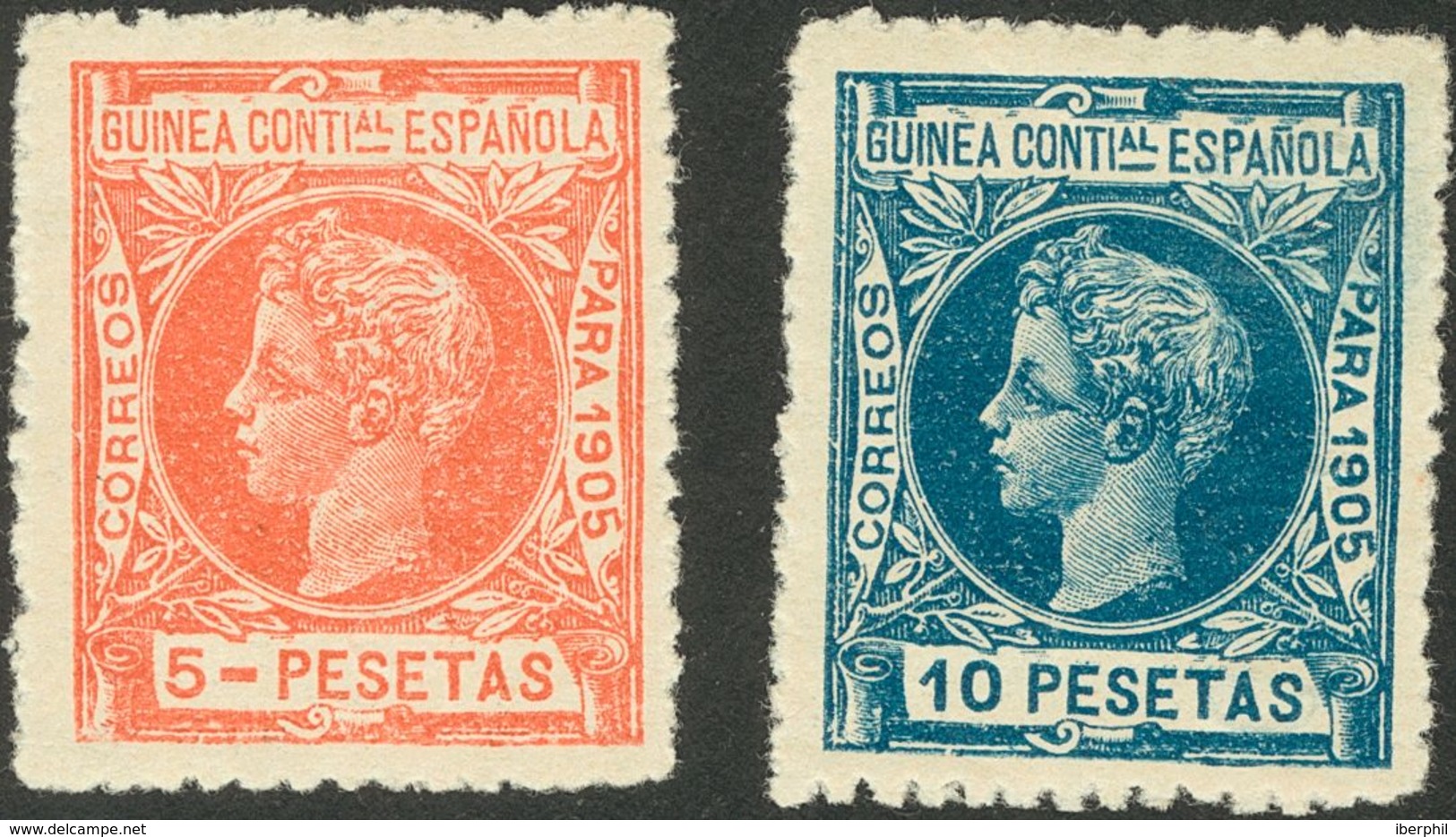 *27/42N. 1905. Serie Completa (excelentes Centrajes). NºA000.000. MAGNIFICA. Edifil 2018: 1.124 Euros - Otros & Sin Clasificación