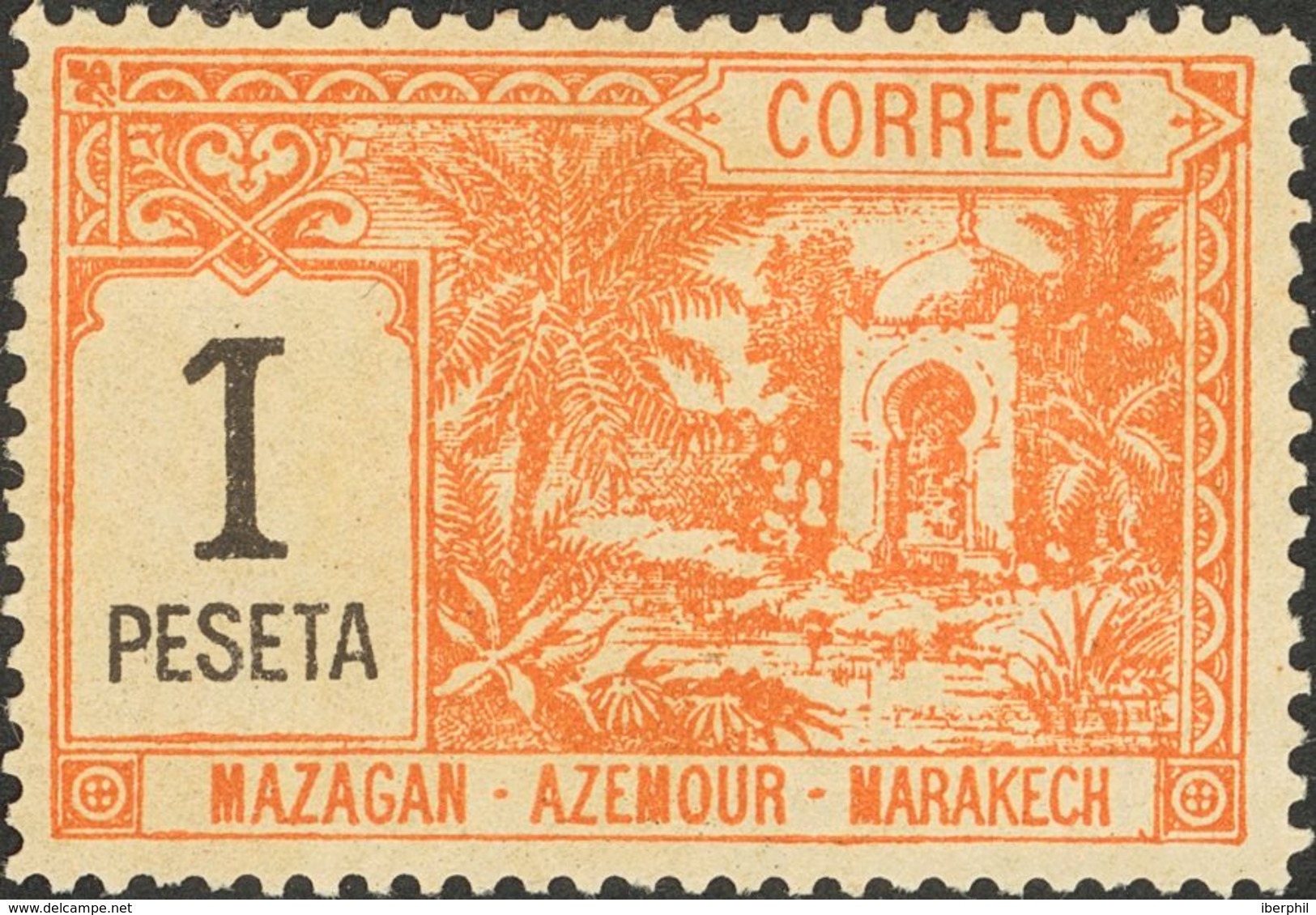 *66/72. 1897. Serie Completa (conservación Habitual). MAZAGAN-AZEMMOUR. BONITA. Edifil 2013: 59 Euros - Other & Unclassified