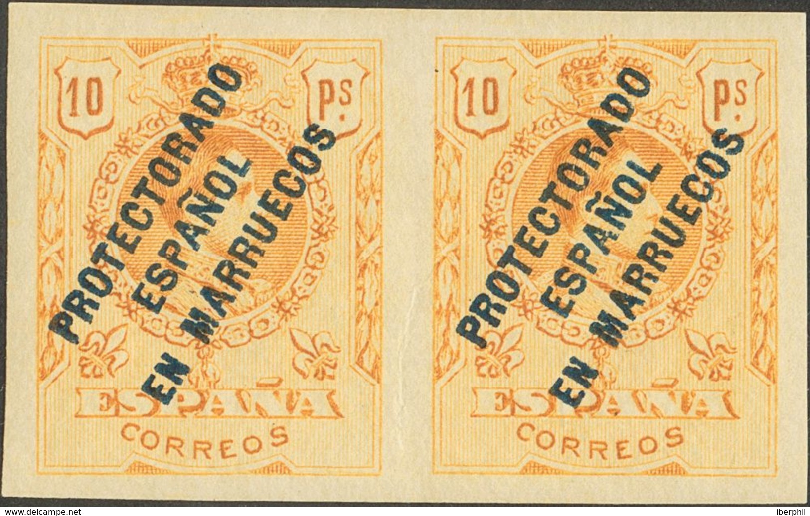 **/*44/56s(2). 1915. Serie Completa, En Pareja. SIN DENTAR. MAGNIFICA Y RARISIMA. Edifil 2018: +1.720 Euros - Other & Unclassified