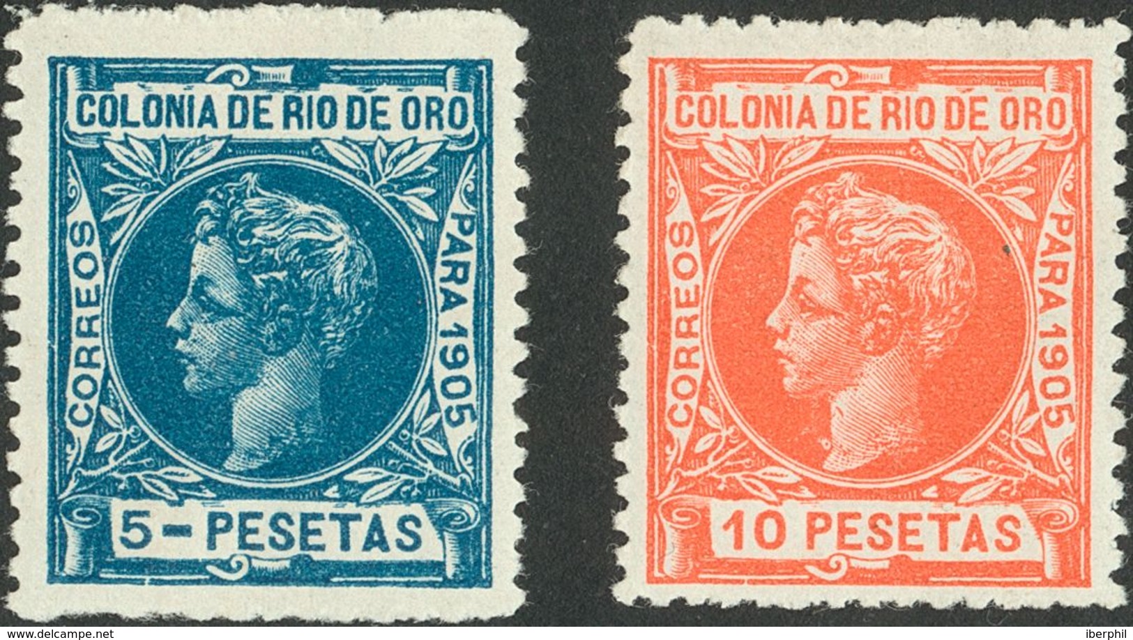 *1/16. 1905. Serie Completa (la Mayoría NºA000.000). MAGNIFICA Y MUY RARA. Edifil 2018: 1.200 Euros - Other & Unclassified