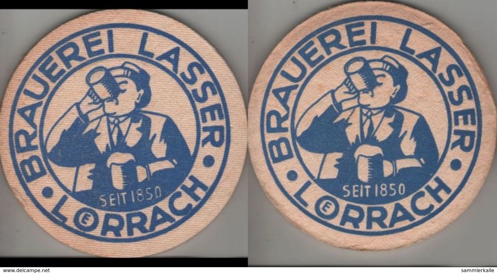 Bierdeckel Rund - Lasser, Lörrach - Sous-bocks