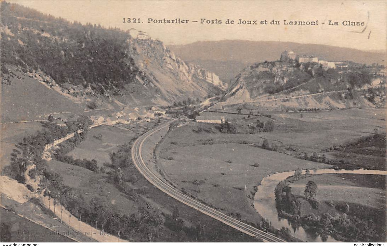 Pontarlier     25     Fort De Joux Et Du Larmont  . La Cluse  (Voir Scan) - Pontarlier