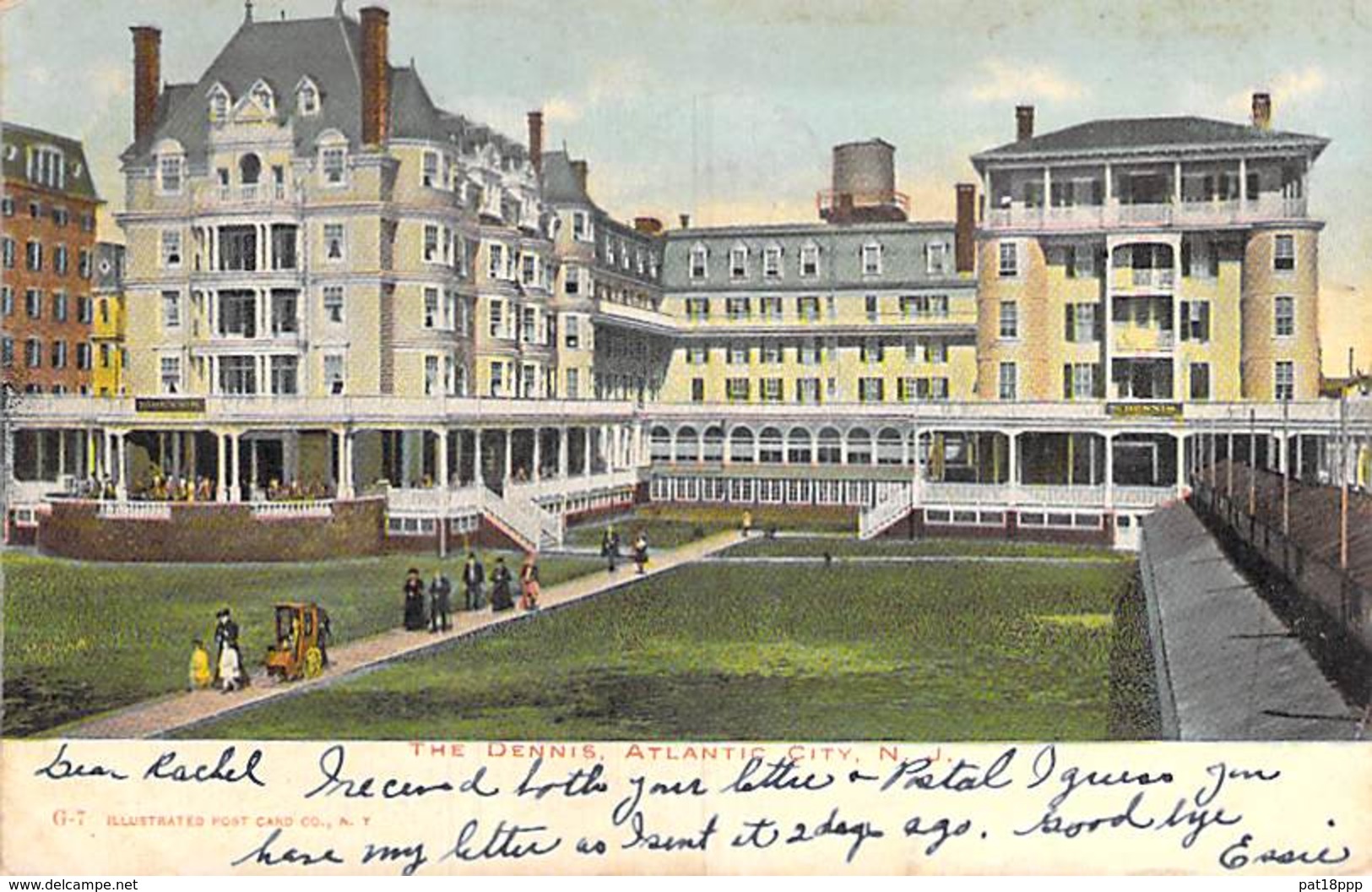 USA Etats Unis ( NJ New Jersey ) ATLANTIC CITY : The Dennis - CPA Colorisée 1906 - - Atlantic City