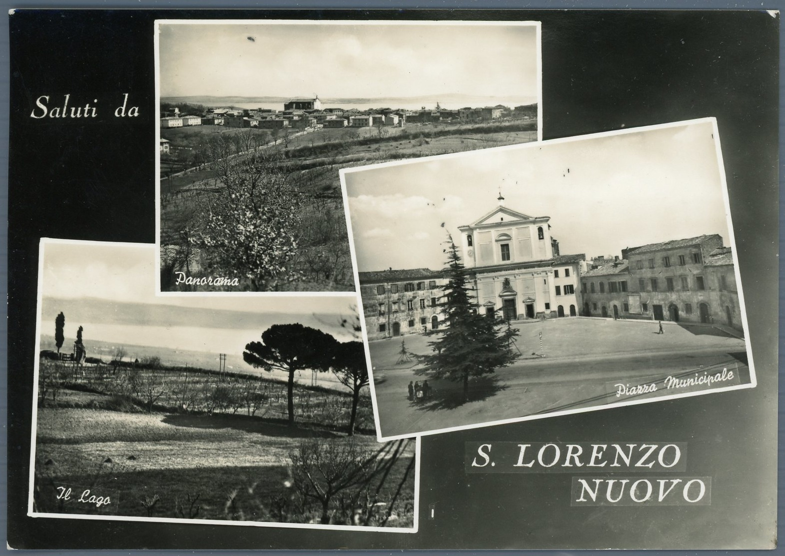 °°° Cartolina N. 71 Saluti Da S. Lorenzo Nuovo Vedutine Viaggiata °°° - Viterbo