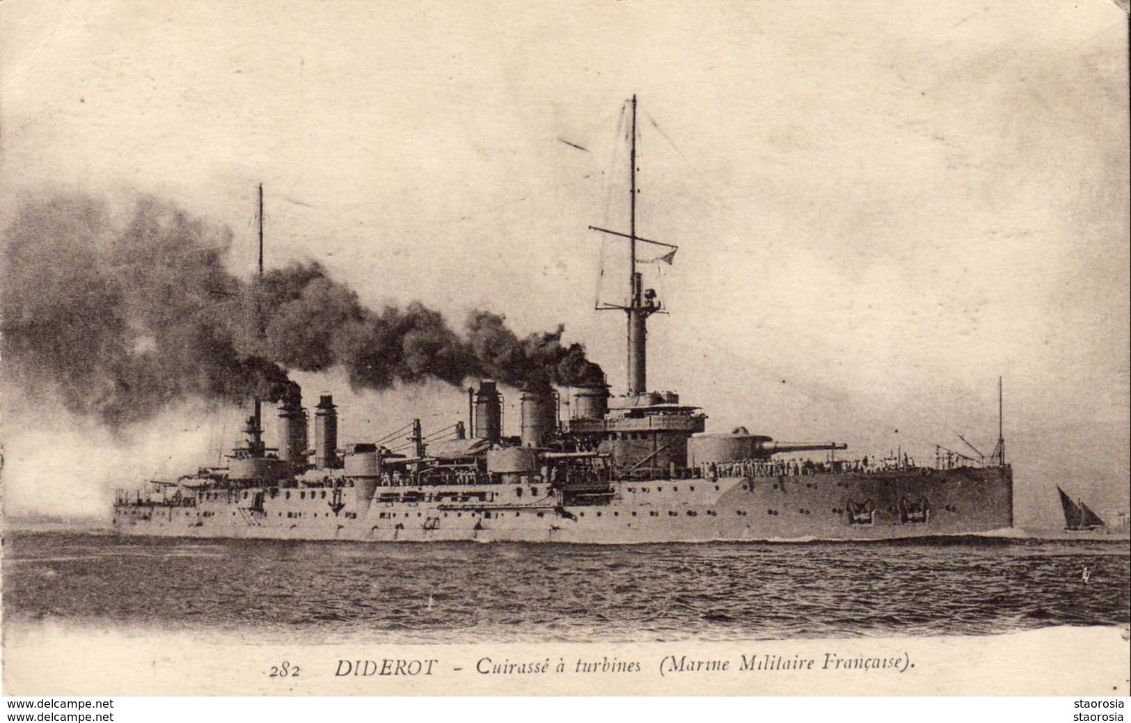 DIDEROT  Croiseur à Turbines - Warships