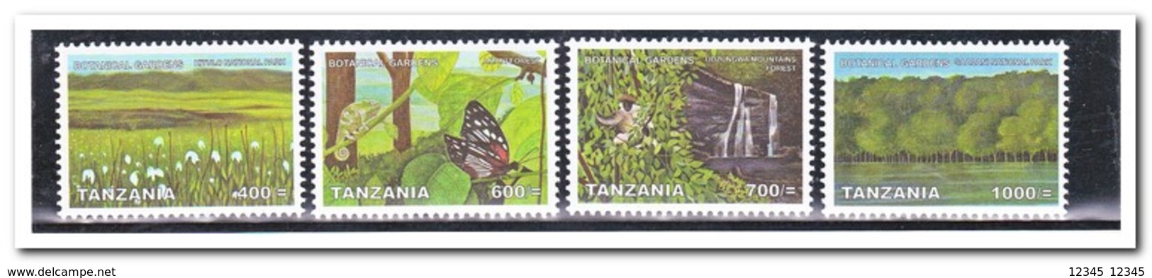 Tanzania 2008, Postfris MNH, Botanical Gardens - Tanzania (1964-...)