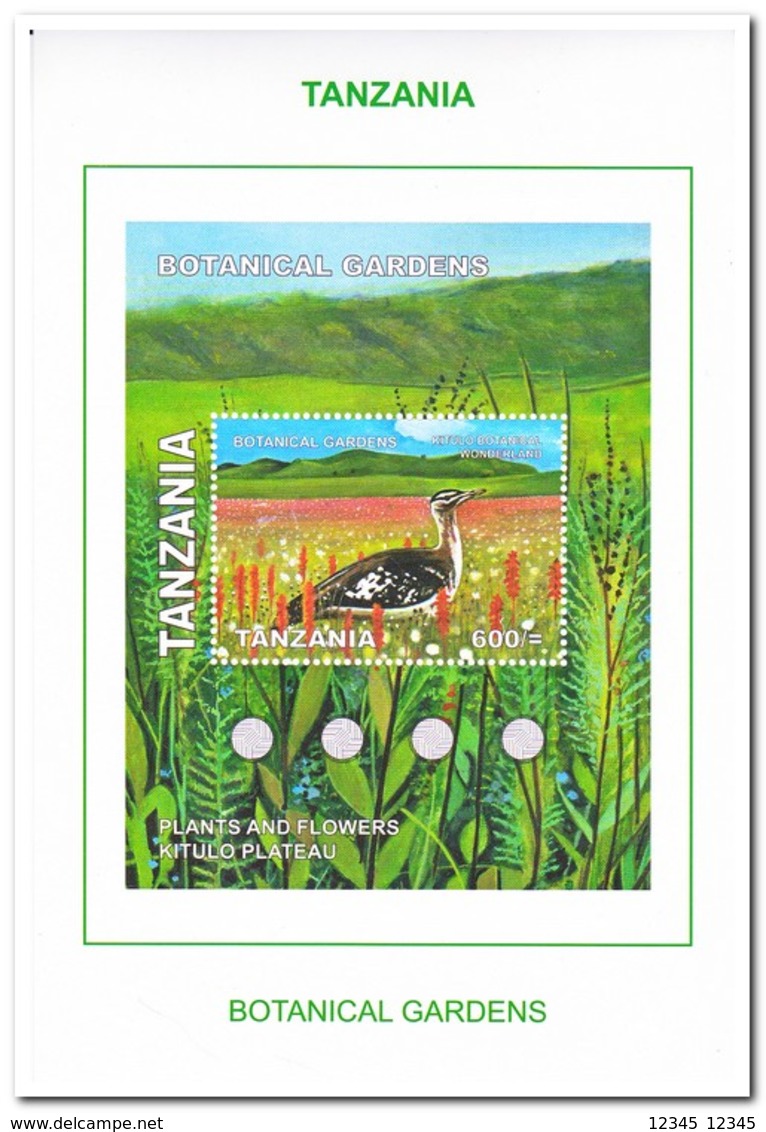 Tanzania 2008, Postfris MNH, Botanical Gardens - Tanzania (1964-...)