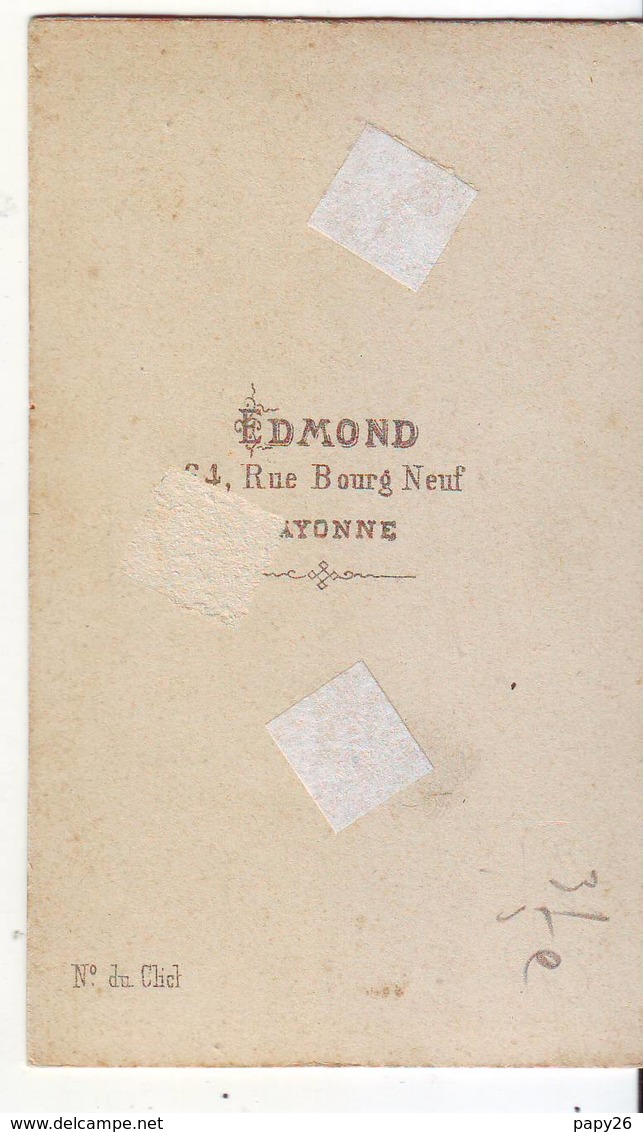 Cdv Militaire (edmond  Bayonne) - Guerre, Militaire