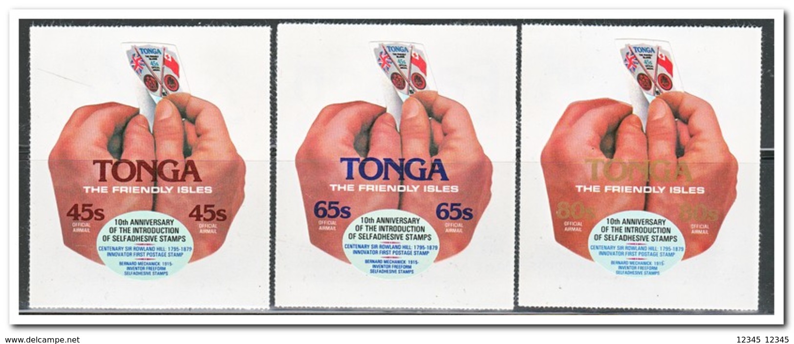Tonga 1979, Postfris MNH, 100th Anniversary Of The Death Of Rowland Hill - Tonga (1970-...)