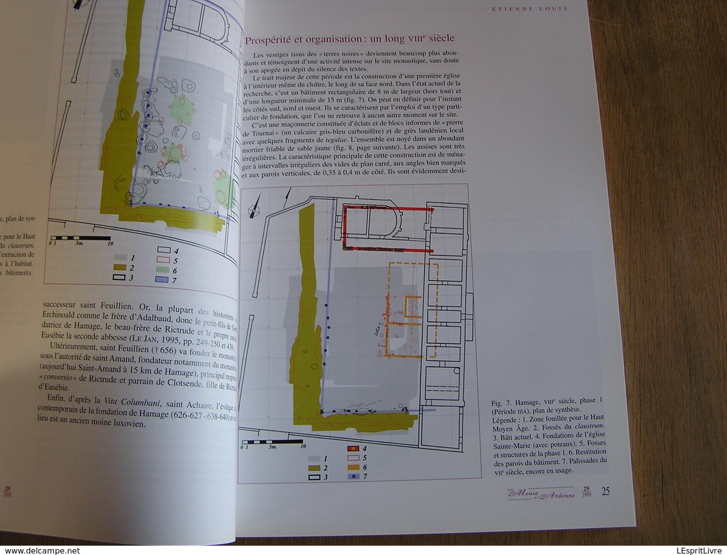 DE LA MEUSE A L ARDENNE N° 29 1999 Régionalisme Abbaye Stavelot Nivelles Hamage Wellin Marche en Famenne Bra Engis