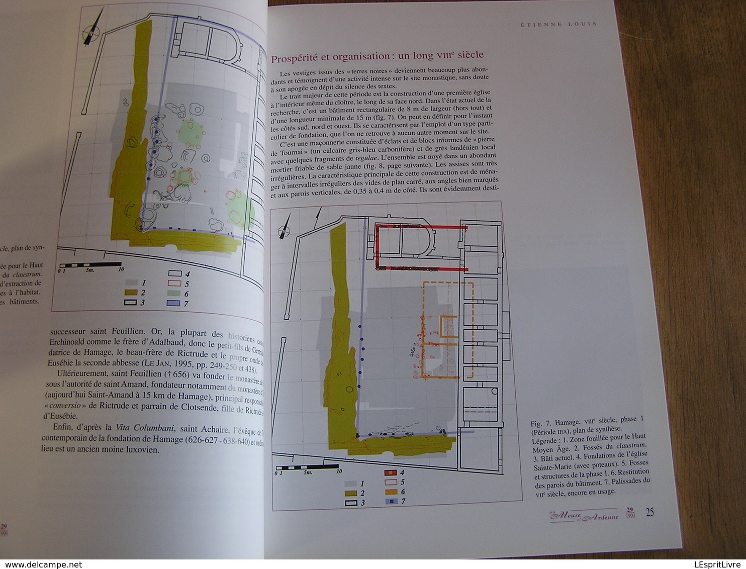 DE LA MEUSE A L ARDENNE N° 29 1999 Régionalisme Abbaye Stavelot Nivelles Hamage Wellin Marche en Famenne Bra Engis