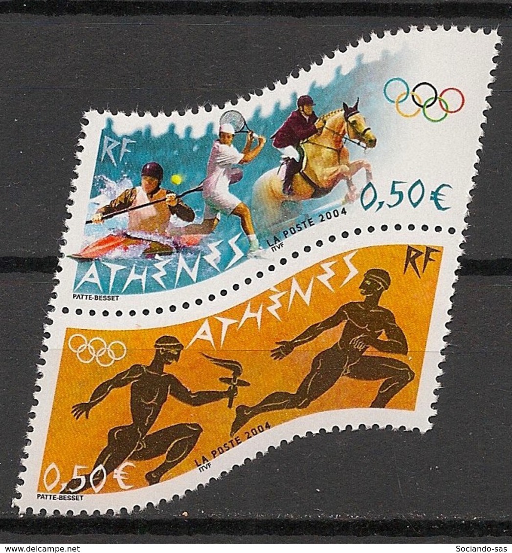 France - 2004 - N°Yv. P3686 - JO Athènes 04 / Olympics - Neuf Luxe ** / MNH / Postfrisch - Summer 2004: Athens