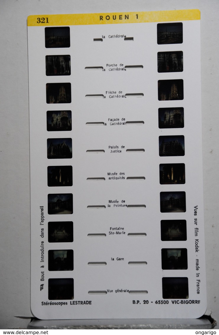 LESTRADE :    321    ROUEN  1 - Stereoscopes - Side-by-side Viewers