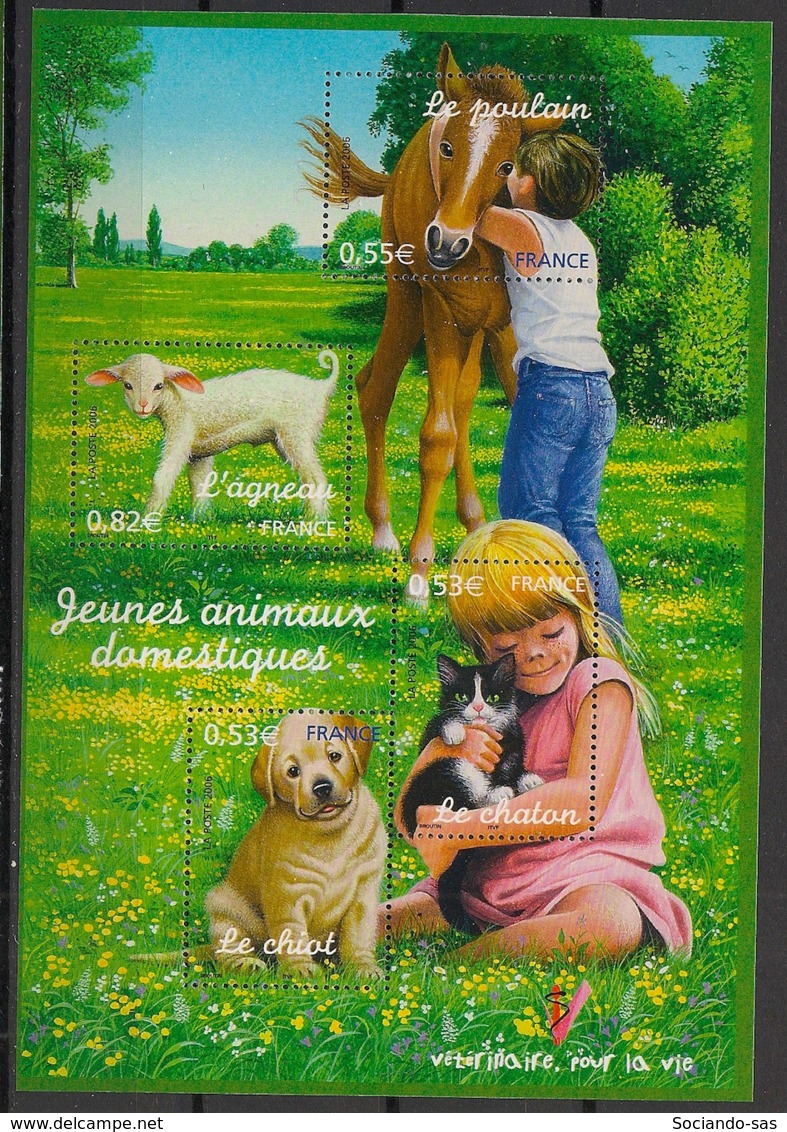 France - 2006 - Bloc Feuillet BF N°Yv. 96 - Faune / Animaux Domestiques - Neuf Luxe ** / MNH / Postfrisch - Farm