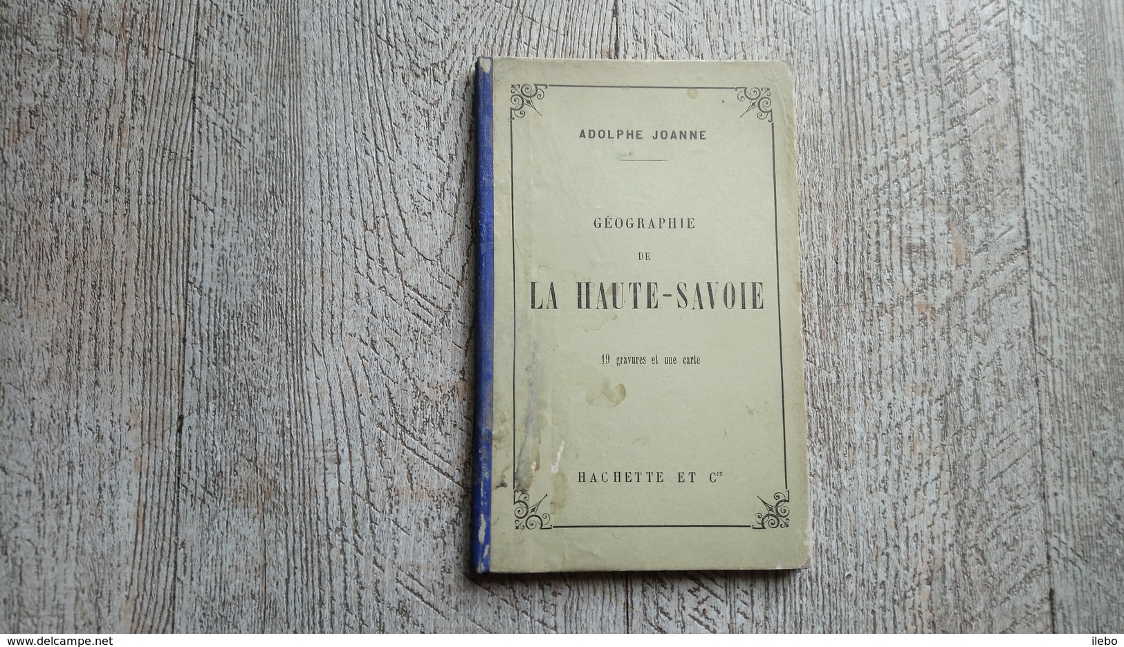 Guide Joanne Géographie De La Haute Savoie  1887 Carte Gravures - Géographie