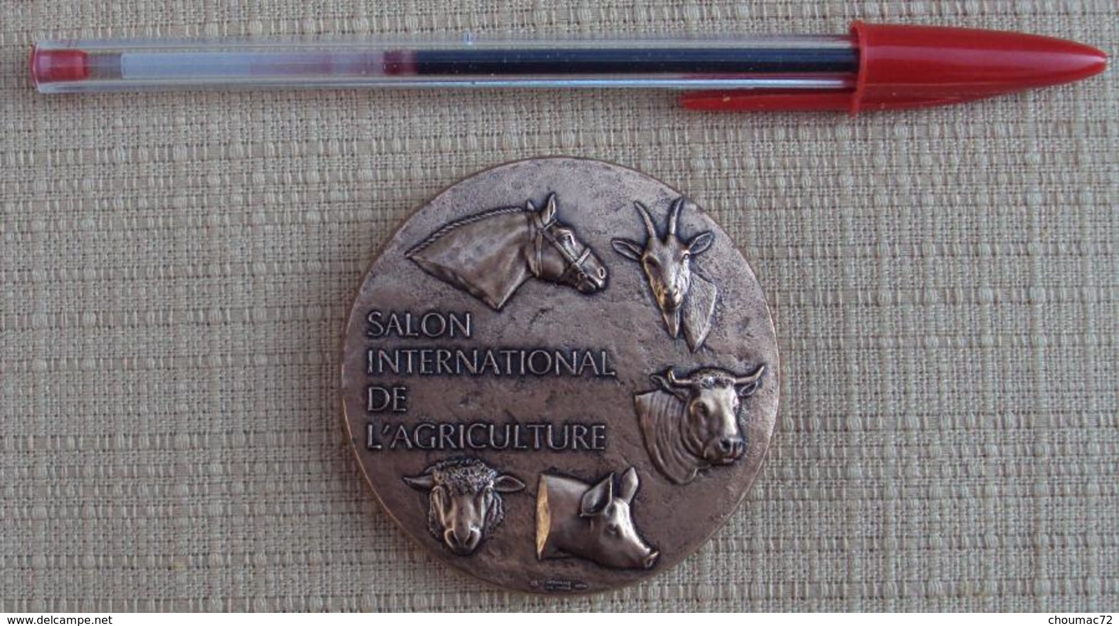 014, Médaille Salon International De L'Agriculture De Paris 1999, Monnaie De Paris, état TB, Frais De Port Aux Tarifs De - Otros & Sin Clasificación