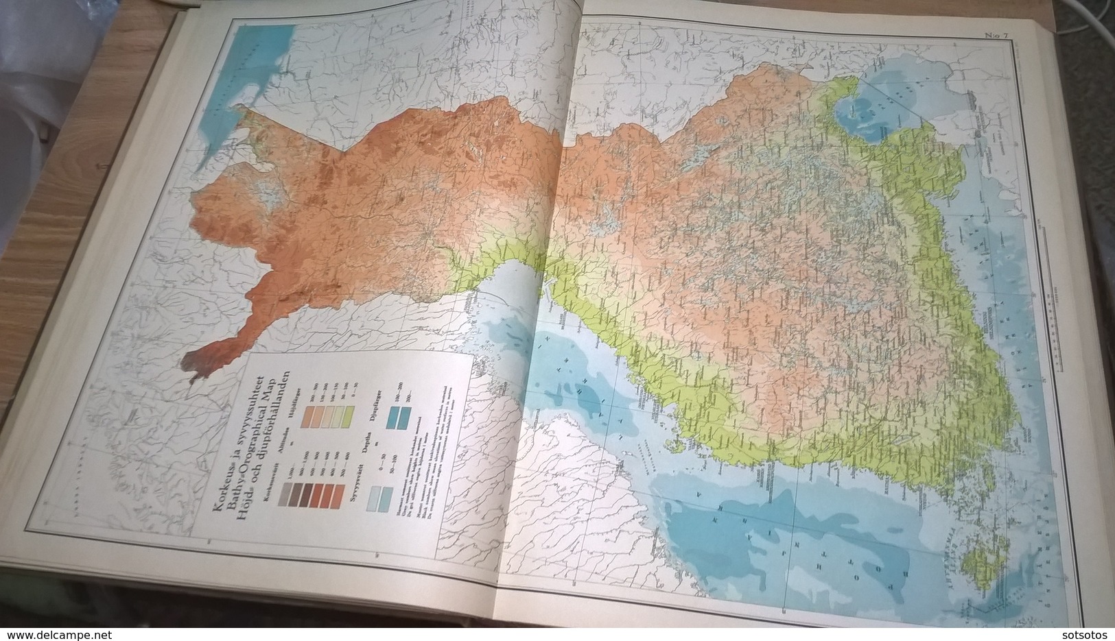 SUOMEN KARTASTO 1925 (ATLAS of FINLAND - ATLAS OVER FINLAND) - The GEOGRAPHICAL SOCIETY of FINLAND - 160PGS (8+38X4) -