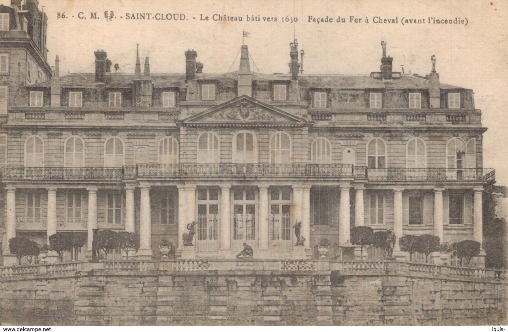 Saint Cloud - Le Château Bâti Vers 1650 - Saint Cloud