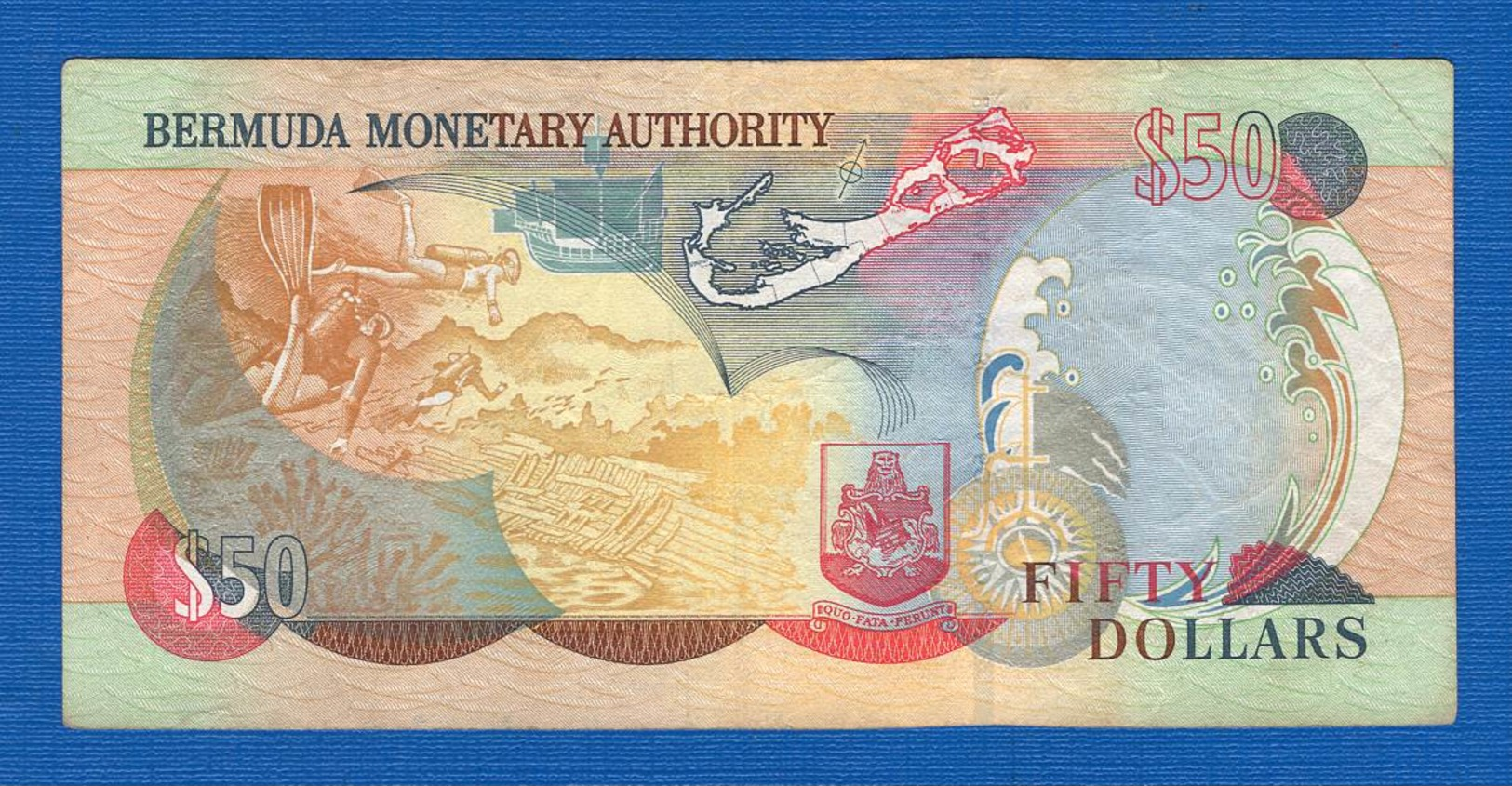 Bermude  50  Dollars  24/5/2000 - Bermudas