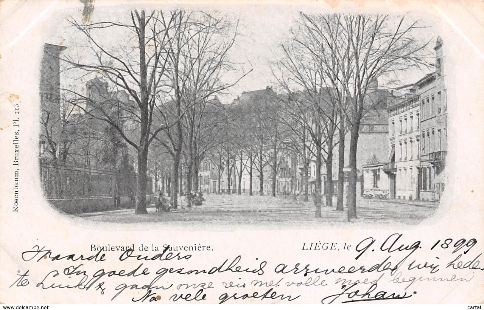 LIEGE - Boulevard De La Sauvenière - Luik