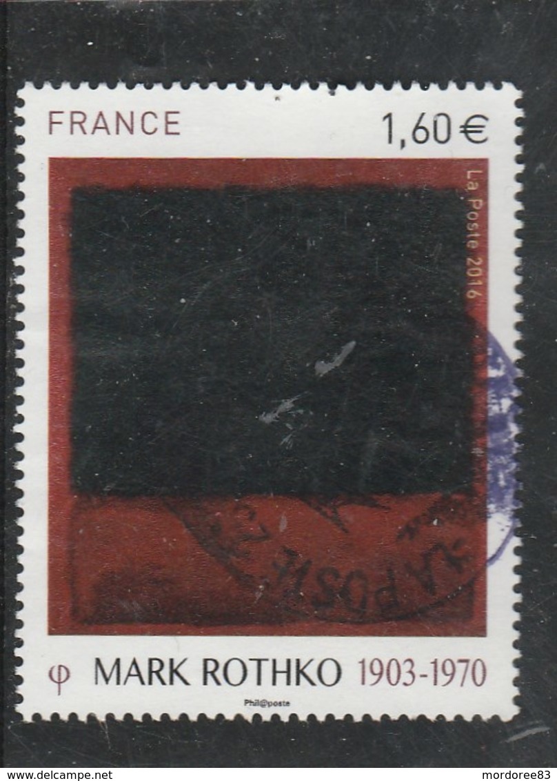 FRANCE 2016 MARK ROTHKO OBLITERE YT 5030 - Oblitérés