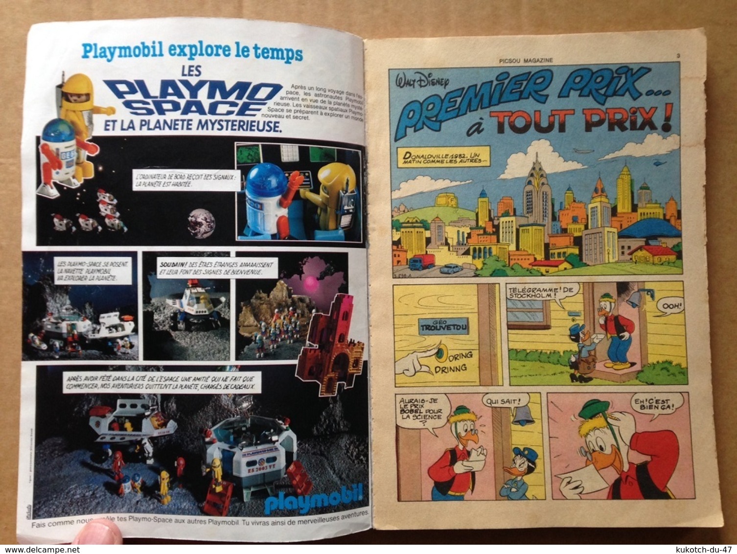 Disney - Picsou Magazine ° Année 1982 - N°122 (avec Grand Défaut D'usure) - Picsou Magazine